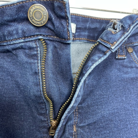 Croft And Barrow Women’s Denim Dark Wash Bermuda Denim Shorts Casual Size 16 - Picture 6 of 9